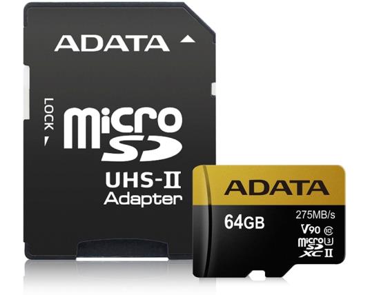 A-DATA 64GB UHS-II U3 MicroSDXC