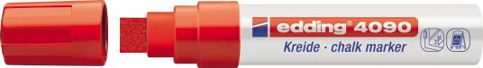 Marker za Staklo CHALK MARKER E-4090 4-15mm Edding Crvena