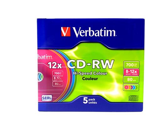 CD-RW 700 MB Verbatim 1/1