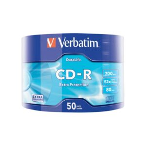 CD-R 700 MB Verbatim 1/50 u celofanu