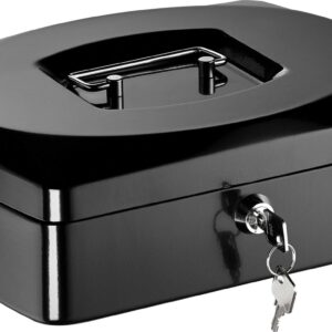 Kasa za novac Alco Premium 255x200x90mm crna - Image 1