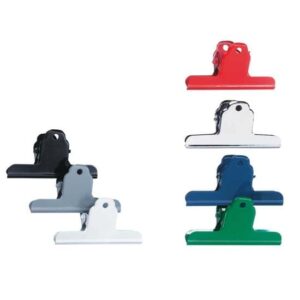 Metalna klipsa za papir 100 mm srebrna Alco - Image 1