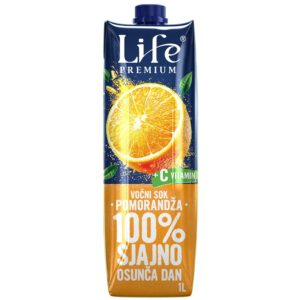 Voćni sok Nectar Life Premium pomorandža 1l - Image 1